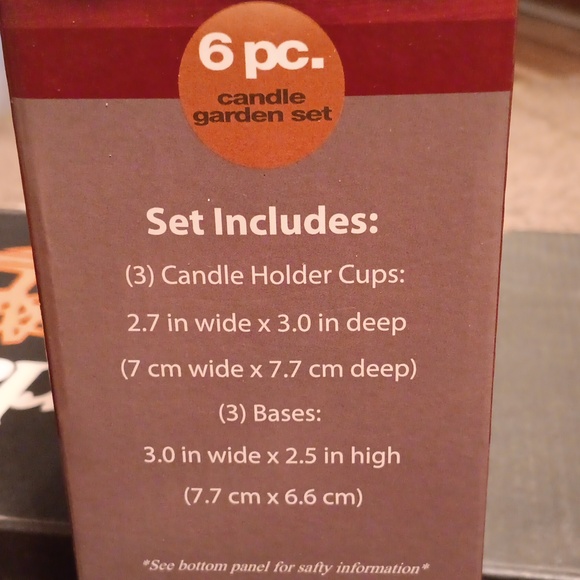 6 piece candle holder - Picture 2 of 2